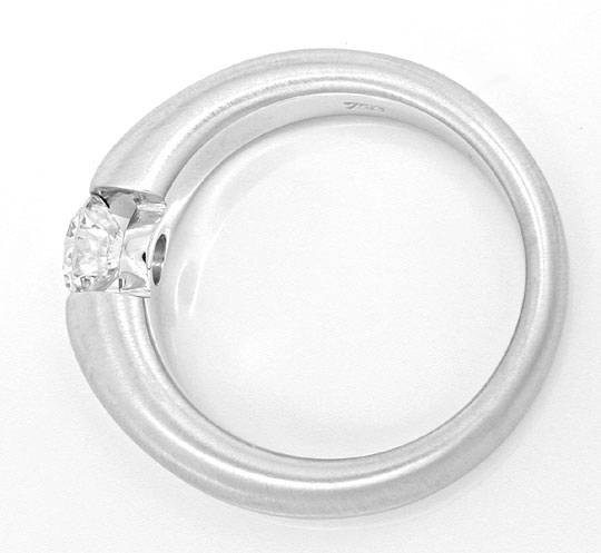 Foto 3 - Brillant-Spann Ring 0,67ct Top Wesselton 18K, S3976